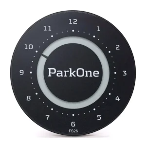 Elektronisk P-skive ParkOne 2 Carbon Black