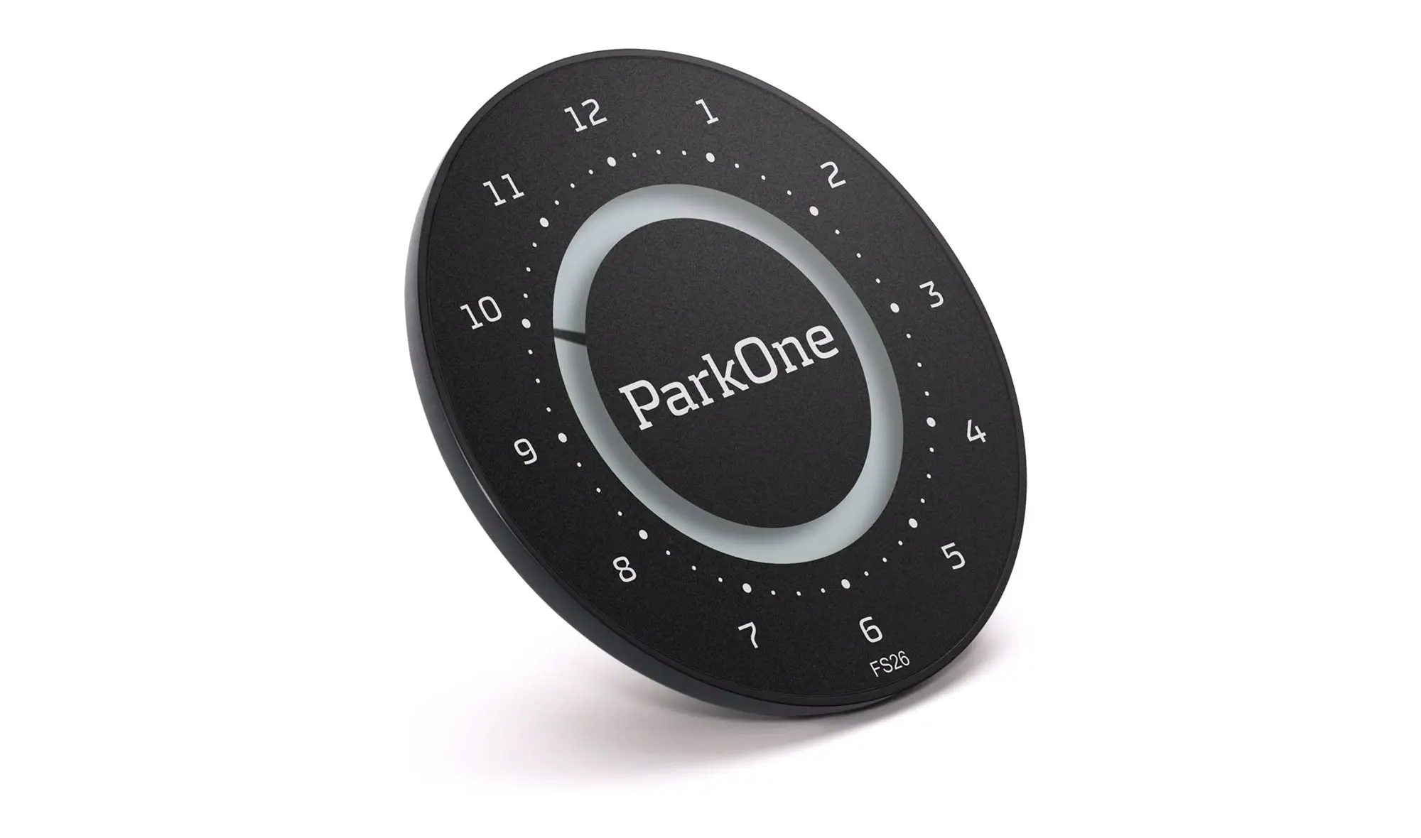 Elektronisk P-skive ParkOne 2 Carbon Black - Billede 2
